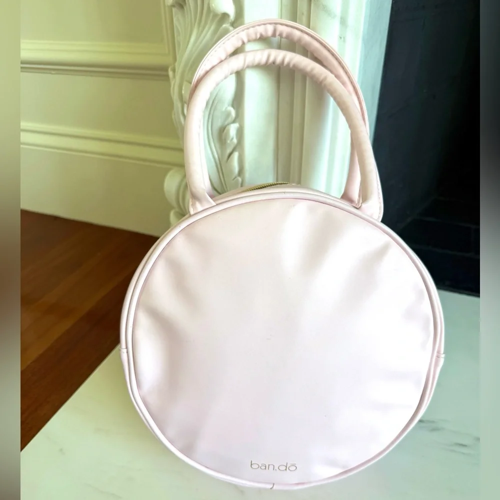 Lunch Box ban.do Bag Cooler Smiley Happy Face Purse Pink School Summer Beach